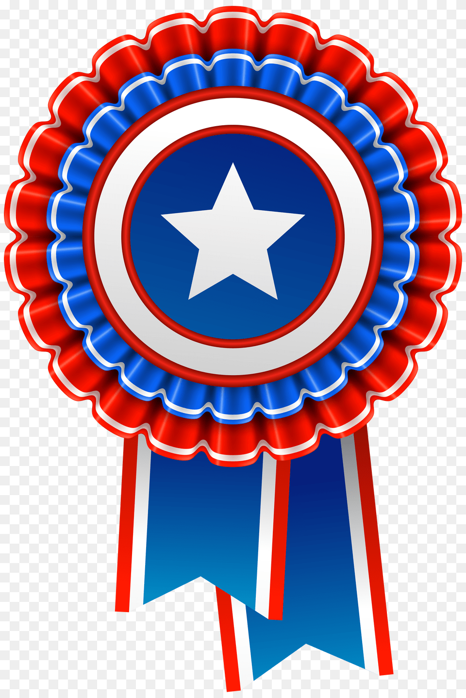 America Rosette Decor Clip Art Png Image