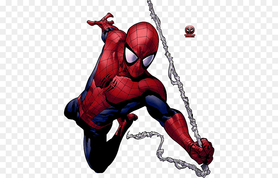 America Spiderman Spider Man Venom Miles Ultimate Morales Spider Man Comic, Adult, Male, Person, Book Free Png