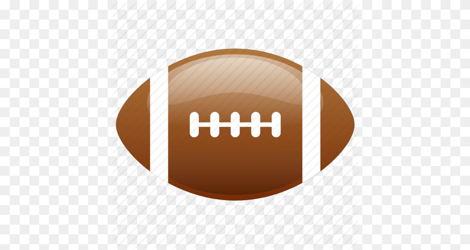 American American Football Ball Football Glossy Sports Icon, Rugby, Sport, Rugby Ball, Disk Free Png Download