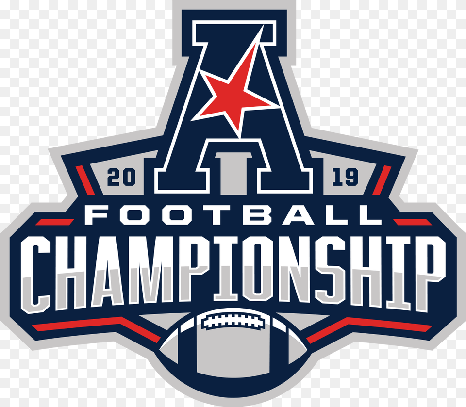 American Athletic Conference Aac Championship Game 2019 Football, Logo, Emblem, Scoreboard, Symbol Free Png Download