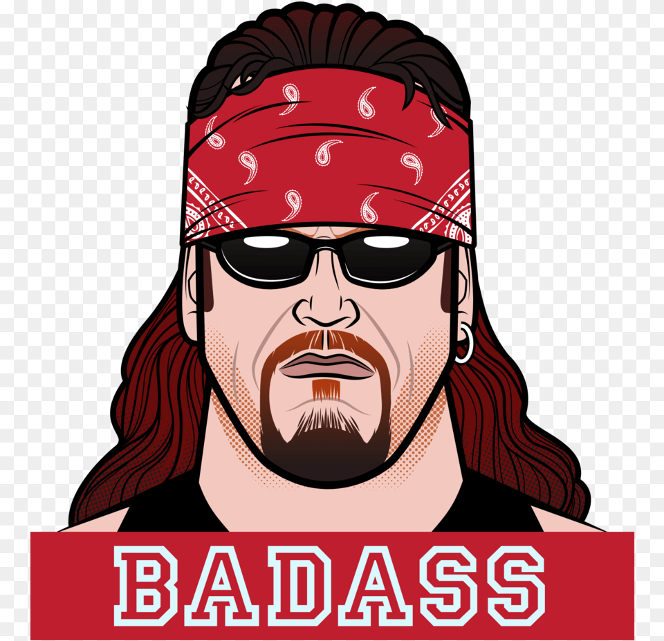 American Badass Undertaker T Shirt, Accessories, Person, Man, Male Free Transparent Png
