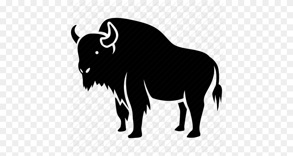 American Bison Bovine Bull European Extinct Hunting Icon, Animal, Mammal, Buffalo, Wildlife Free Png