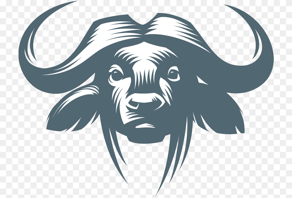 American Bison Water Buffalo Cattle African Buffalo Buffalo Logo, Animal, Mammal, Wildlife, Face Free Png Download