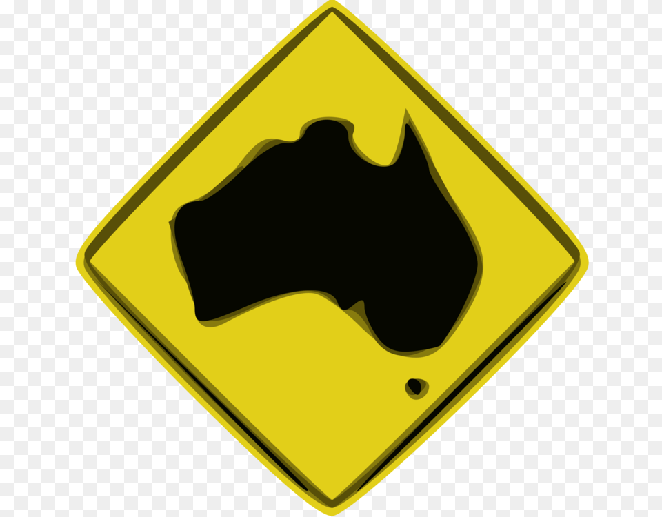 American Black Bear Polar Bear Traffic Sign Warning Sign, Symbol, Road Sign Free Png Download