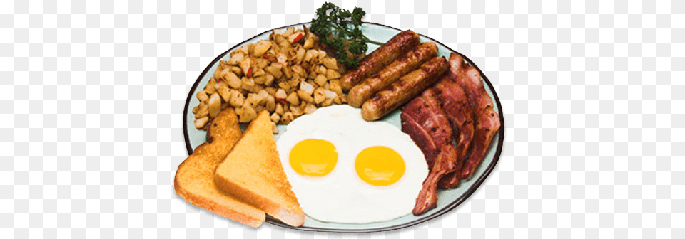 American Breakfast American Breakfast With Hash Browns, Egg, Food, Hot Dog, Brunch Free Png Download