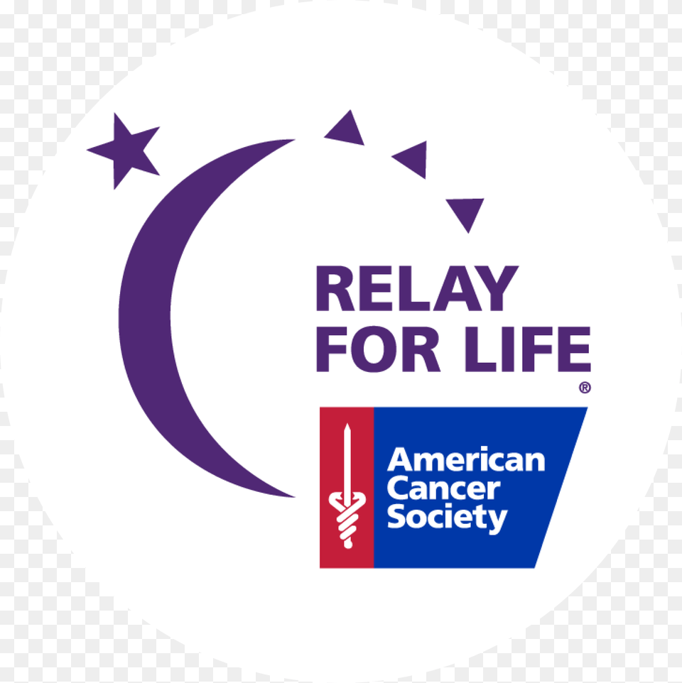 American Cancer Society39s Relay For Life Relay For Life, Logo, Disk Free Png Download