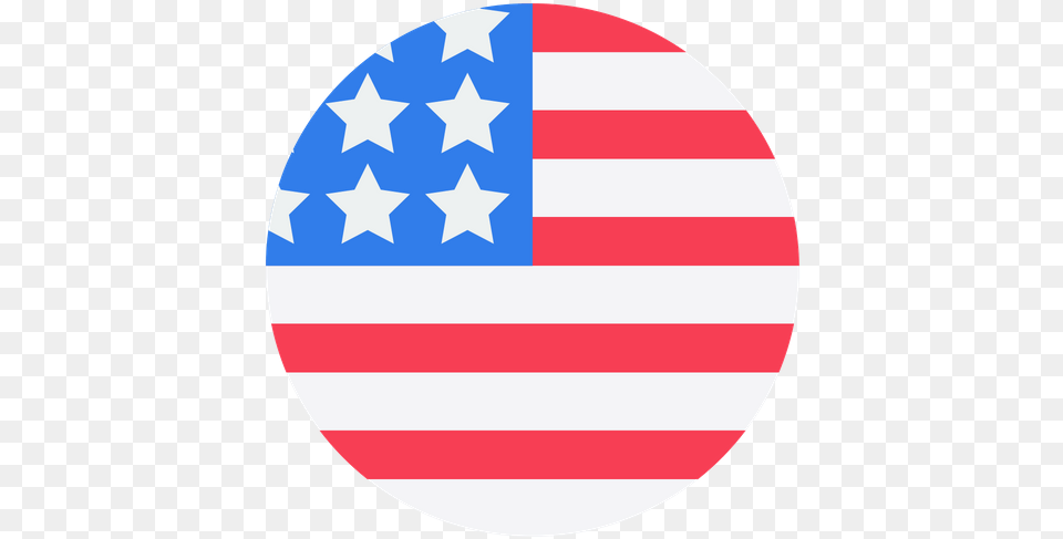 American Circle Flag Icon Of Flat Style Available In Svg Usa Flag In Circle, American Flag, Symbol Png