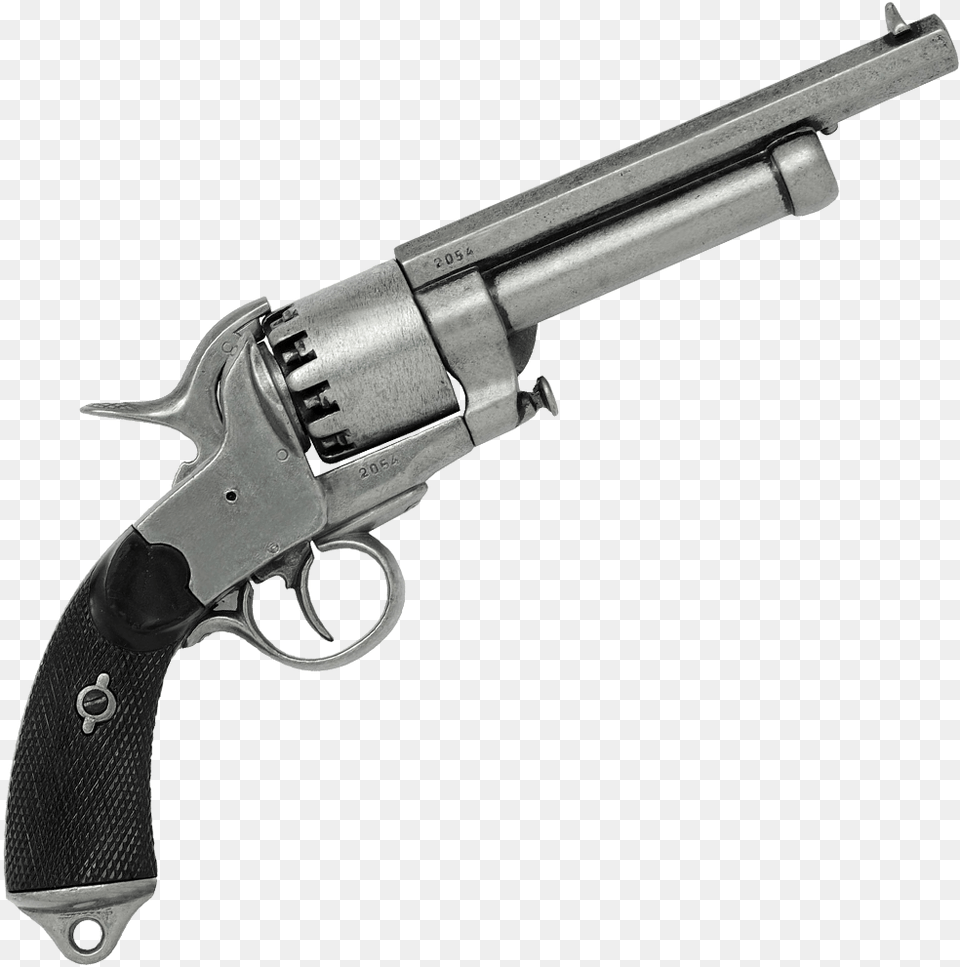 American Civil War Pistol Lemat Revolver, Firearm, Gun, Handgun, Weapon Free Transparent Png