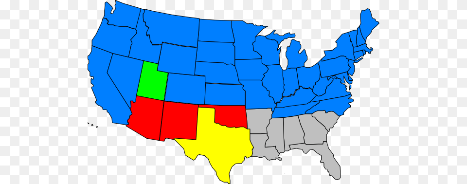 American Civil War States Map, Chart, Plot, Atlas, Diagram Free Png