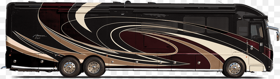 American Coach39s Most Luxurious Motorhome Race Track, Transportation, Van, Vehicle, Rv Free Transparent Png