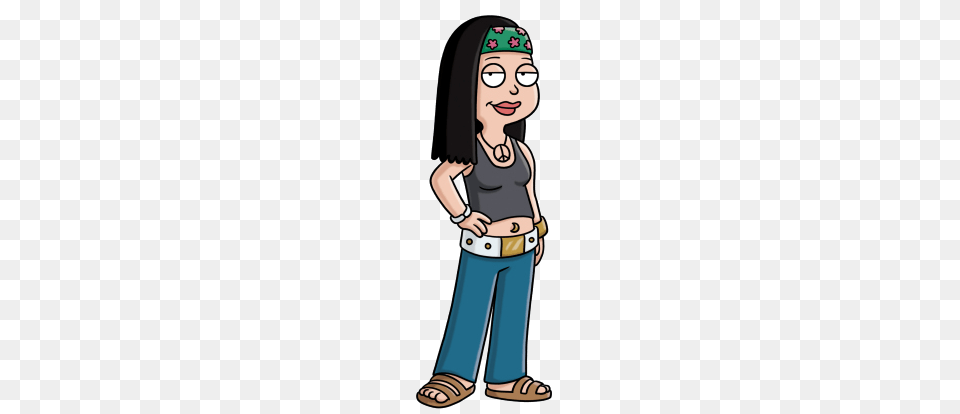 American Dad Character Hayley Smith, Person, Clothing, Pants, Book Free Png Download