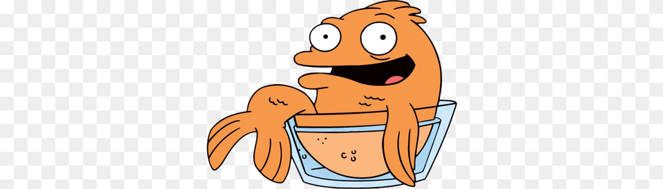 American Dad Character Klaus Heissler The Fish, Bowl, Person, Baby, Sea Life Free Png