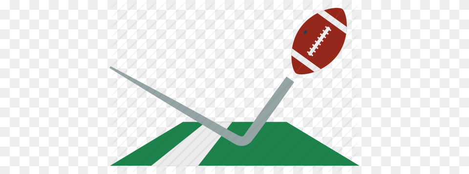 American Design Field Flat Football Sport Touchdown Icon Free Png