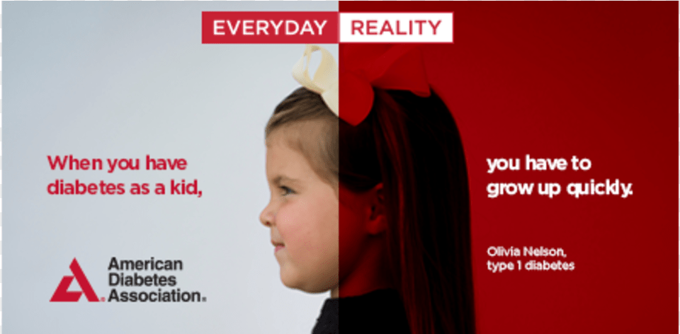 American Diabetes Association, Advertisement, Child, Female, Girl Png Image