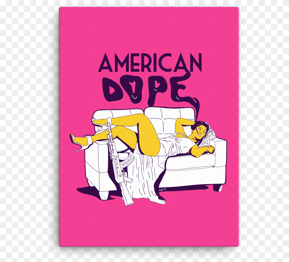American Dope 39la Reina39 Canvas, Publication, Book, Person, Baby Png Image