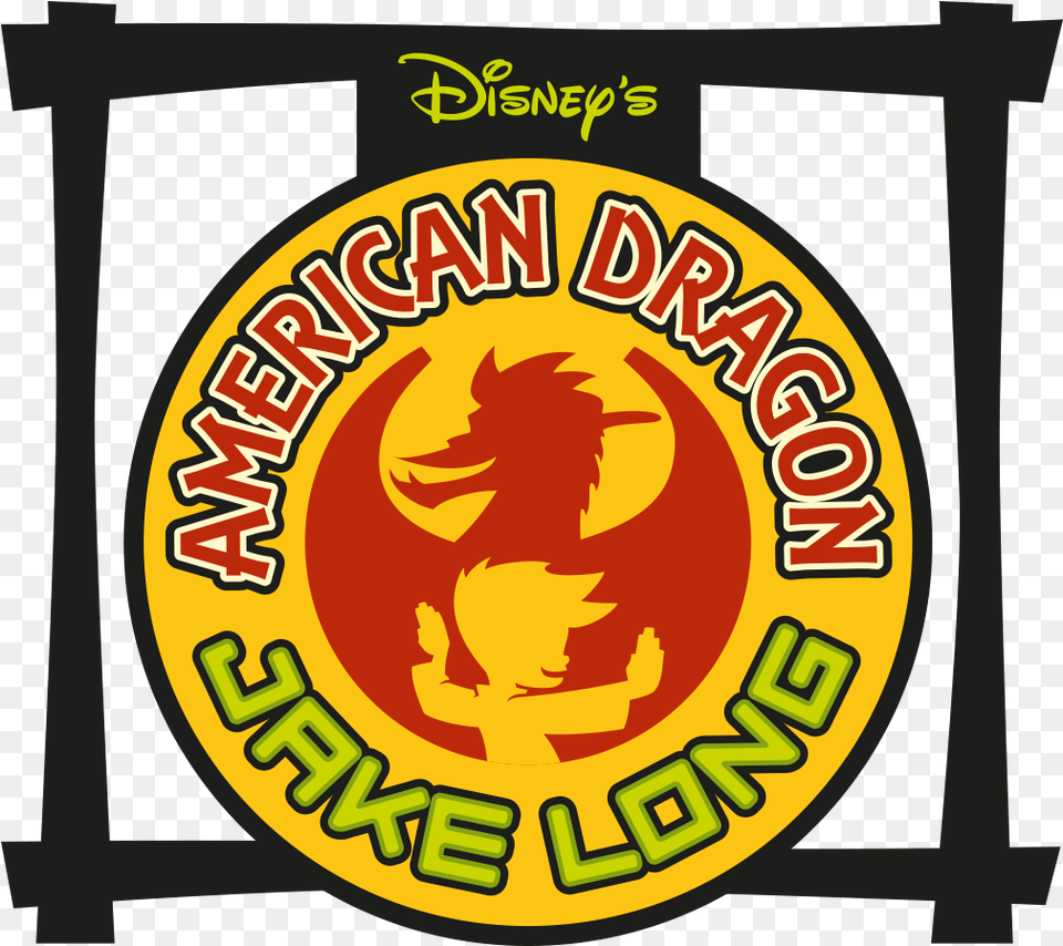 American Dragon Jake Long Disneylife American Dragon Jake Long, Logo, Emblem, Symbol, Food Free Transparent Png