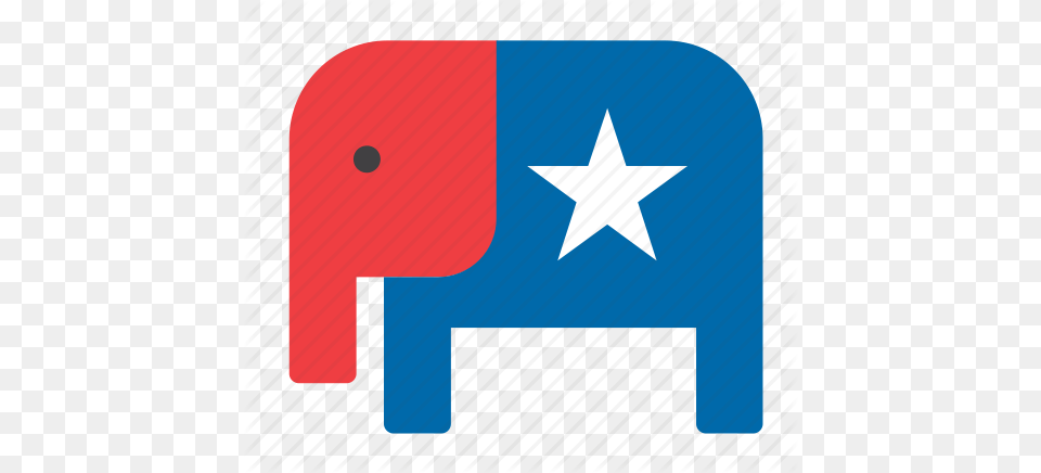 American Elections Elephant Politics Presidential Republican, Star Symbol, Symbol Free Transparent Png