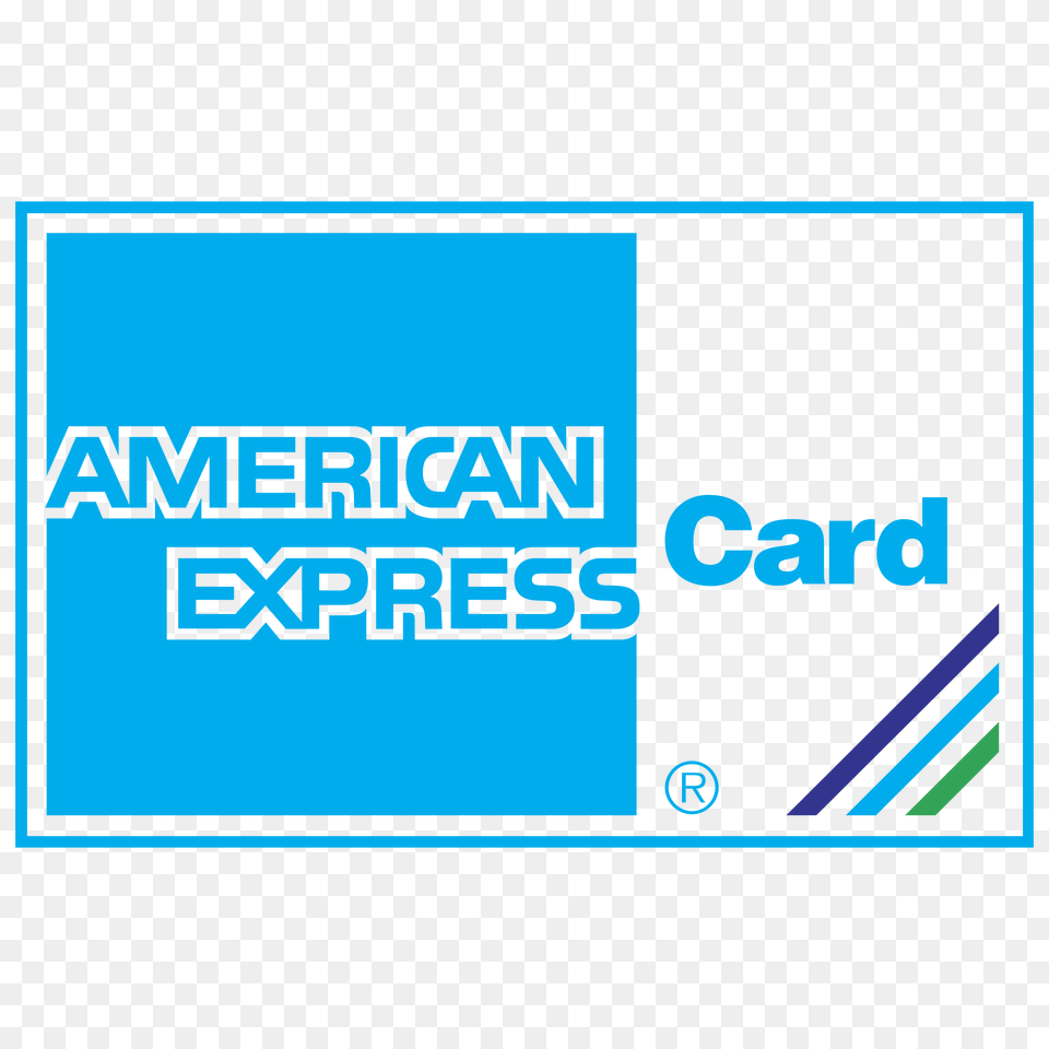 American Express Card Logo Transparent Vector, Art, Graphics, Text Png
