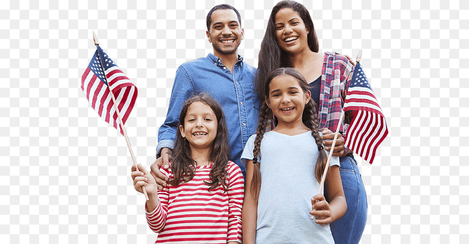 American Family Outside House, Person, People, Girl, Child Free Png Download