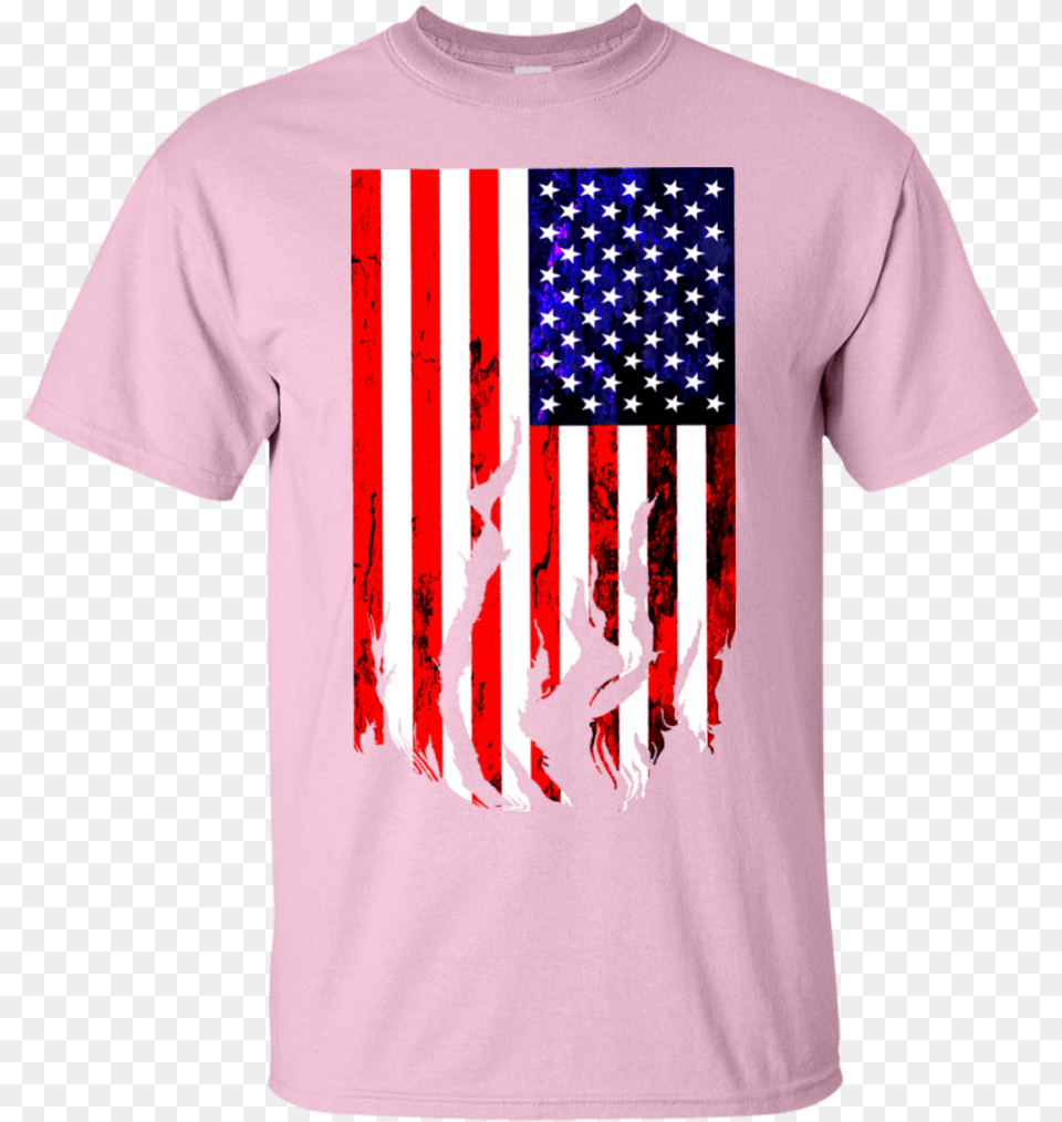 American Flag, American Flag, Clothing, T-shirt, Person Png