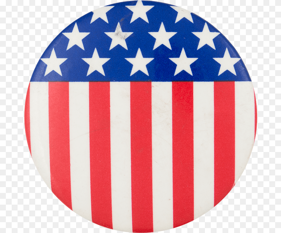 American Flag American Flag Circle Transparent, Badge, Logo, Symbol, American Flag Free Png Download