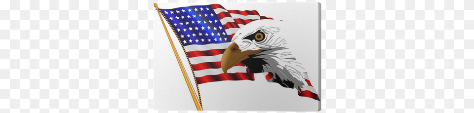 American Flag And Eagle Clipart, American Flag Png