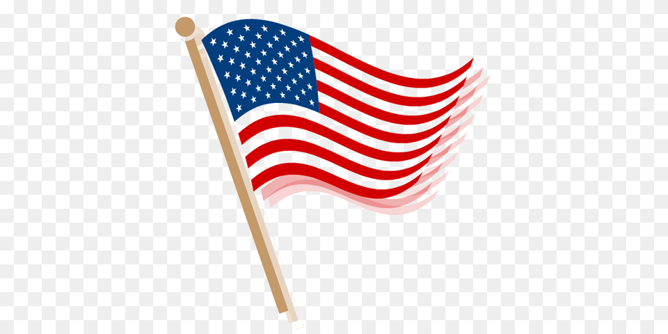 American Flag Banner Clipart, American Flag Free Png