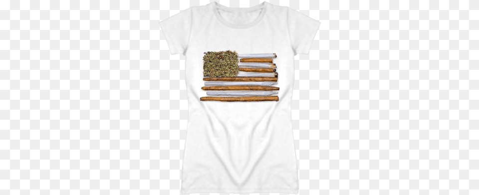 American Flag Blunts Graphic T Shirt Blunt, Clothing, T-shirt, Herbal, Herbs Free Png Download