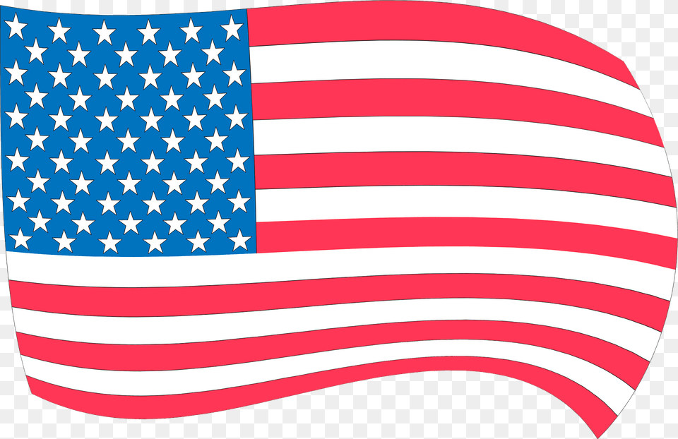 American Flag Clipart, American Flag Free Transparent Png