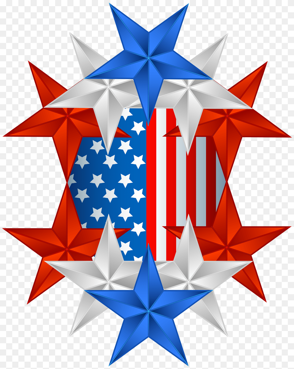 American Flag Clipart Christmas Png