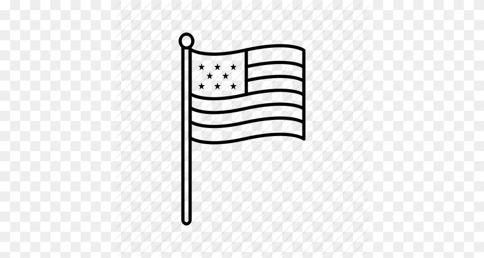 American Flag Flag Flag Pole Independence Stars Usa Usa Flag, Furniture, Home Decor Free Transparent Png