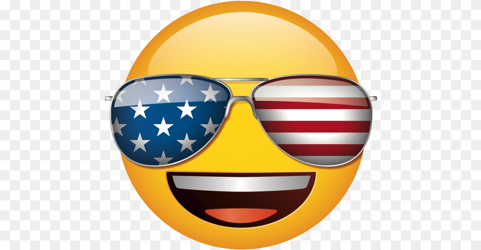 American Flag Glasses Emoji, Accessories, Sunglasses Free Png