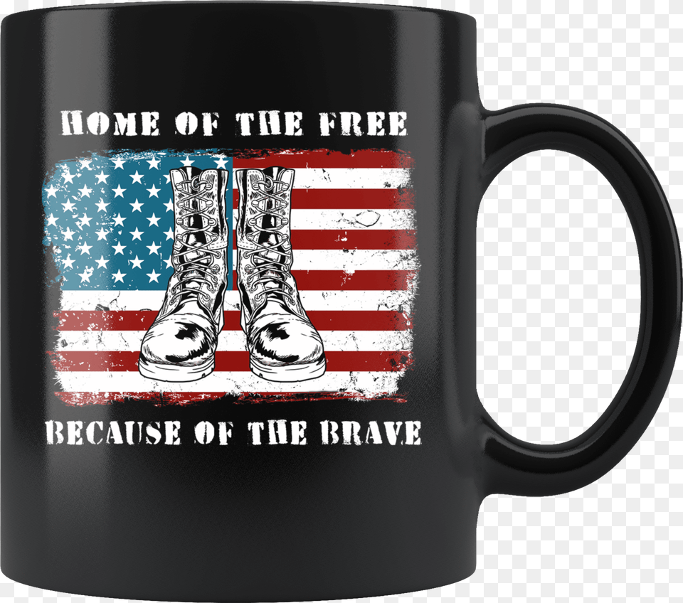American Flag Home Of The Combat Boots 4th July Coffee Tastes Like You Need To Stfu, Clothing, Cup, Footwear, Shoe Png Image