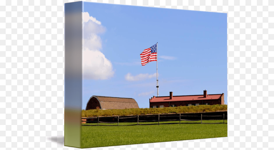 American Flag Magazine Barracks, American Flag, Outdoors, Nature, Countryside Png Image