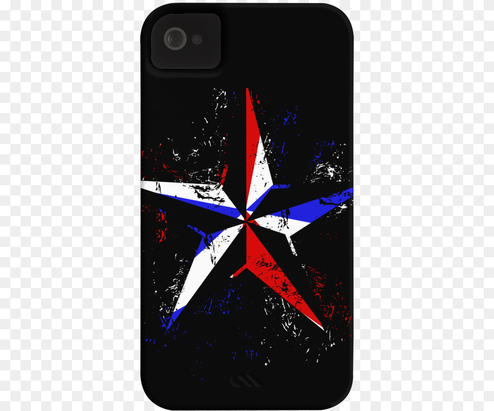 American Flag Nautical Star Grunge Barely There Phone Nautical Star, Electronics, Mobile Phone Png