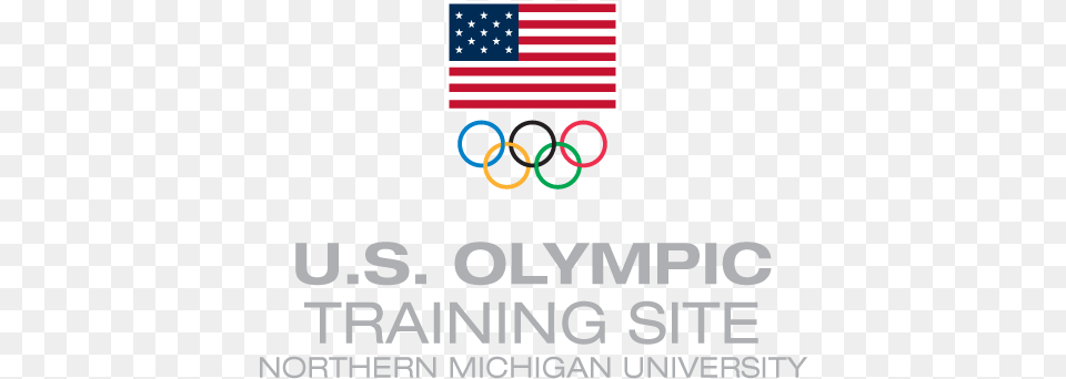 American Flag Over The Olympic Rings With U Usa Bmx Olympic Day 2017, American Flag Png Image