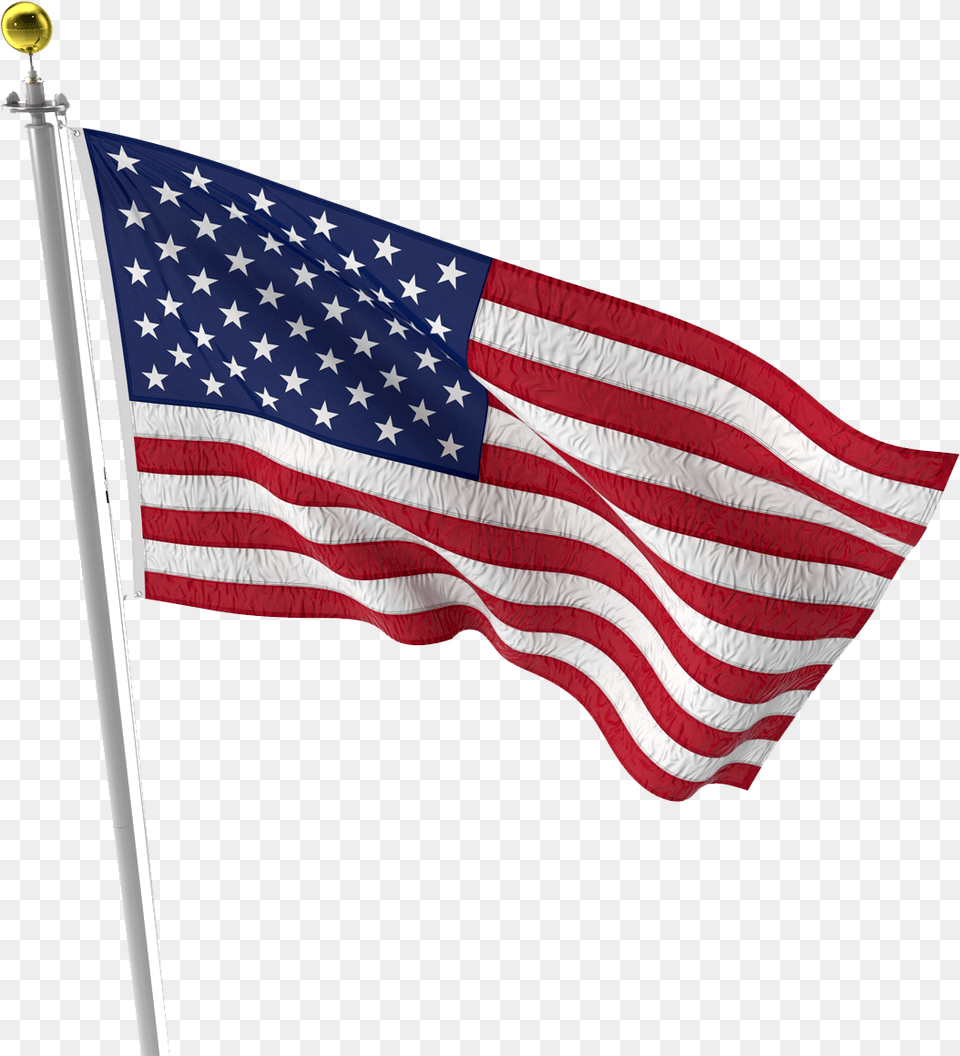 American Flag Pole, American Flag Free Transparent Png