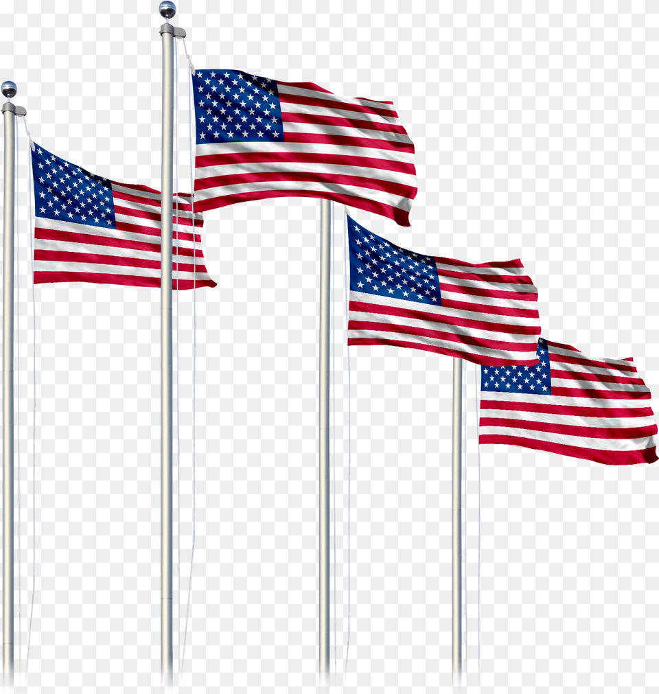 American Flag Pole Transparent, American Flag Free Png
