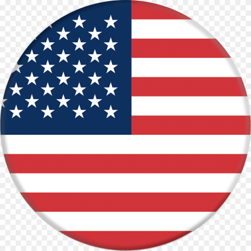 American Flag Popsocket Phone Us Flag Round Button, American Flag Png