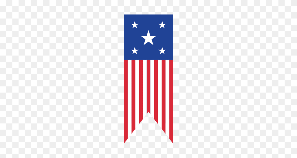 American Flag Printed Ribbon, American Flag Free Transparent Png