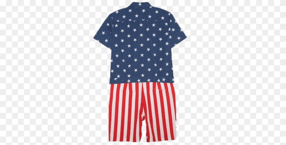 American Flag Romper, Clothing, Pajamas Png