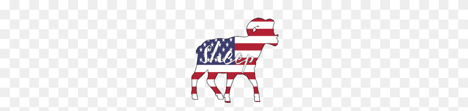 American Flag Sheep Happy Of July, American Flag, Dynamite, Weapon Free Png