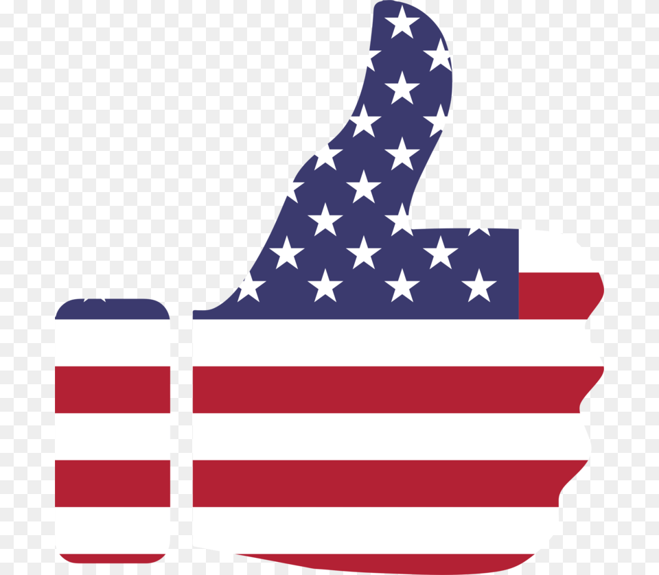 American Flag Thumbs Up, American Flag Png Image