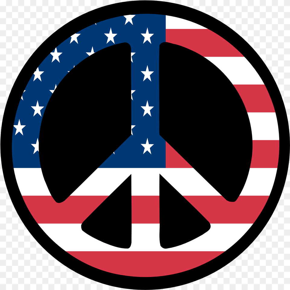 American Flag Vector Art Steal Your Face Peace Sign, Machine, Spoke, Alloy Wheel, Vehicle Png Image