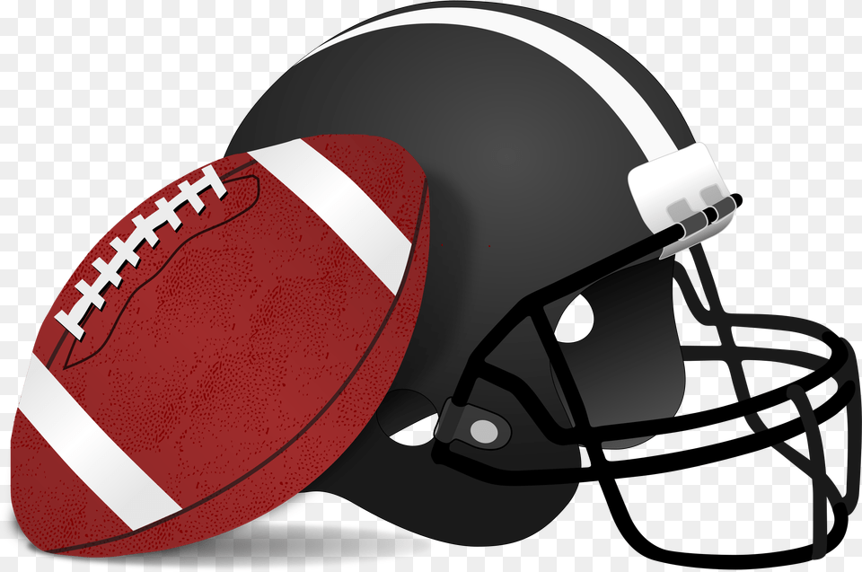 American Football And Helmet Clip Arts Clip Art Football, Crash Helmet, American Football, Person, Playing American Football Free Png