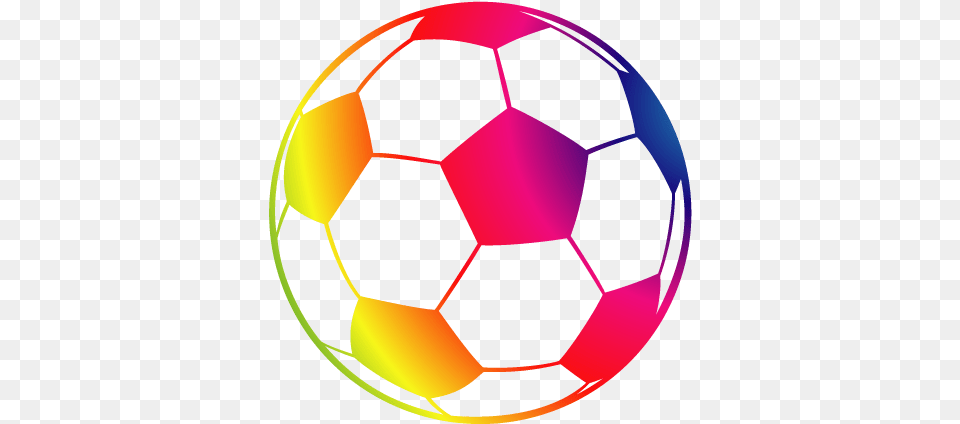 American Football Ball Clipart Picture Freeuse Library Colorful Soccer Ball Clipart, Soccer Ball, Sport Free Png