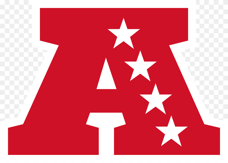 American Football Conference Logo, Star Symbol, Symbol, First Aid Png Image