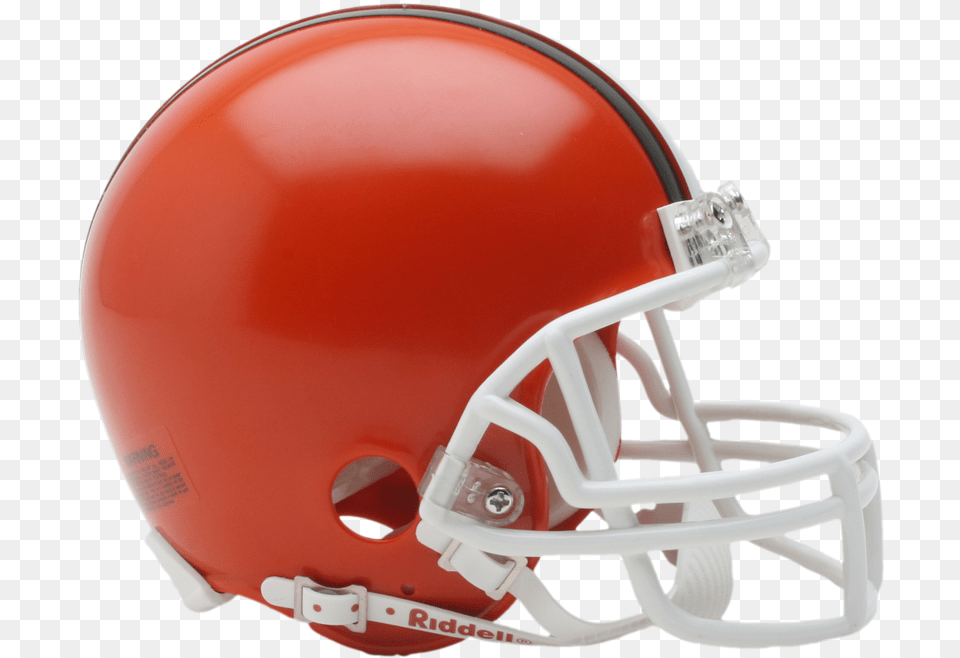 American Football Helmet Cleveland Browns Helmet, American Football, Football Helmet, Sport, Person Png