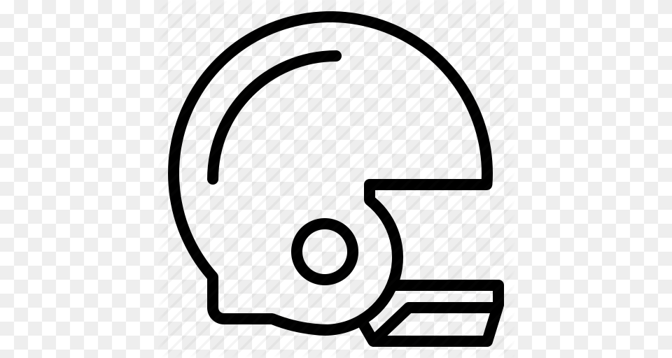 American Football Helmet Sport Icon, Crash Helmet, American Football, Person, Playing American Football Free Png Download