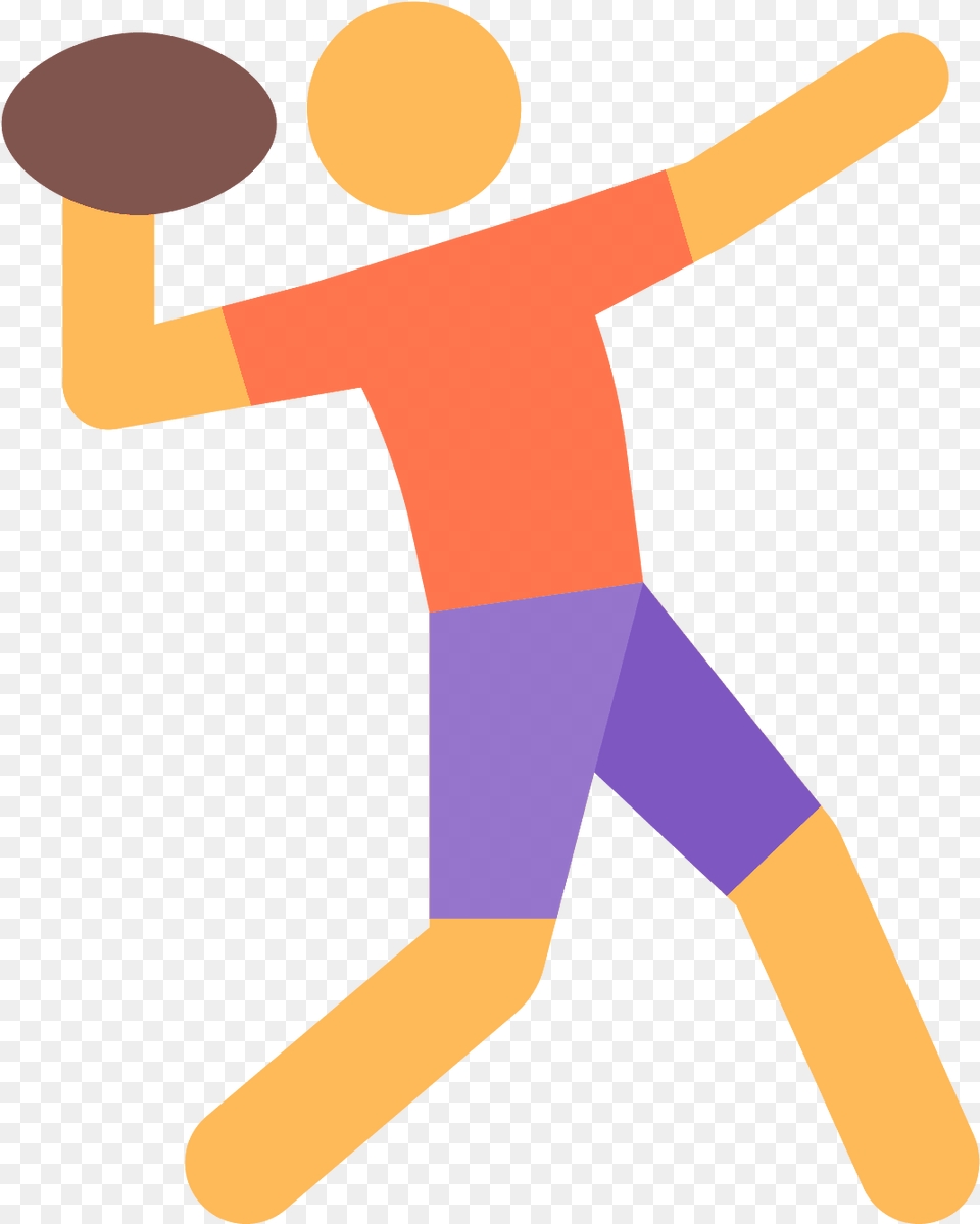 American Football Icon Icon Clipart Full Size Clipart Futbol Americano A Color, Ball, Handball, Sport, People Png Image